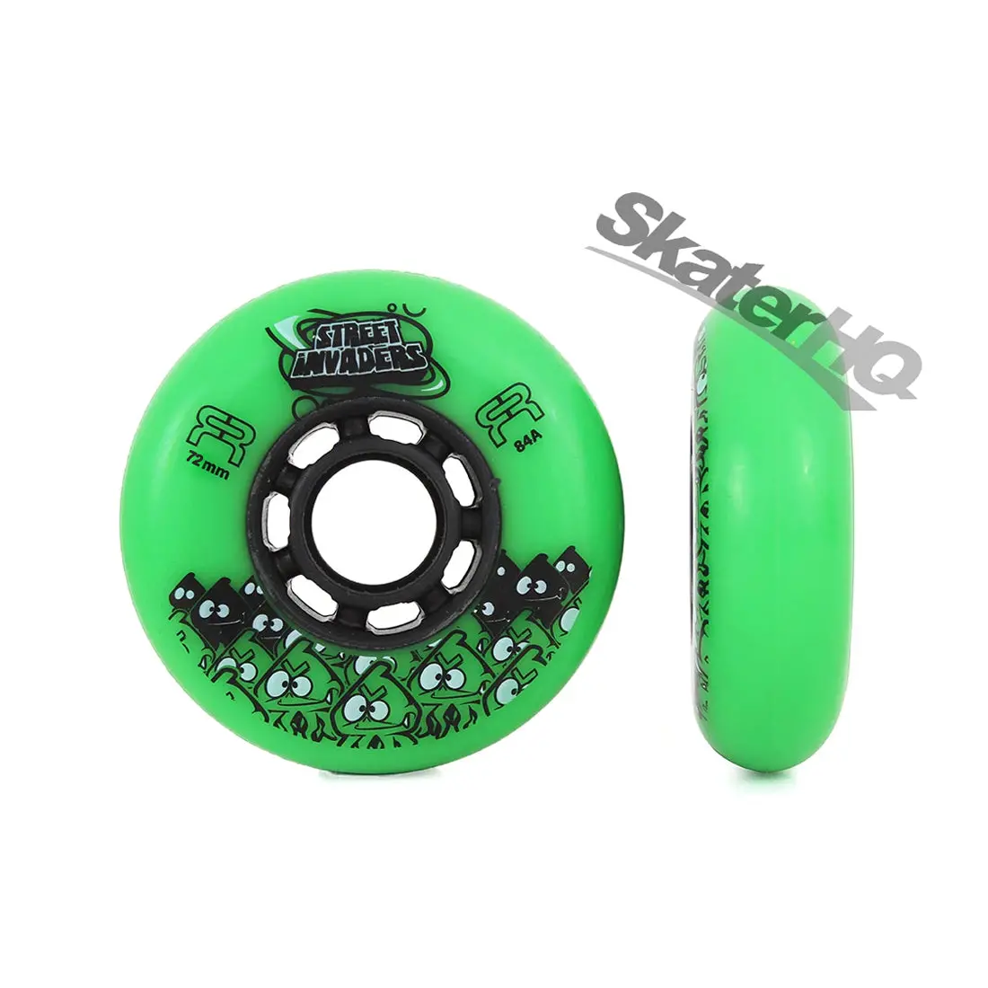 Fr Street Invader 72Mm 84A 4Pk - Green 1