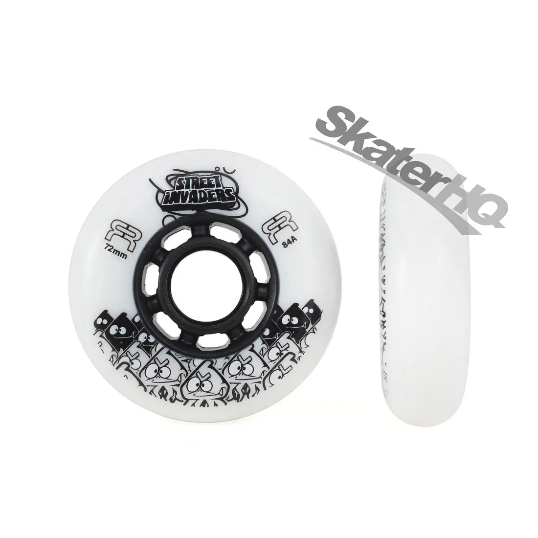 Fr Street Invader 72Mm 84A 4Pk - White 1