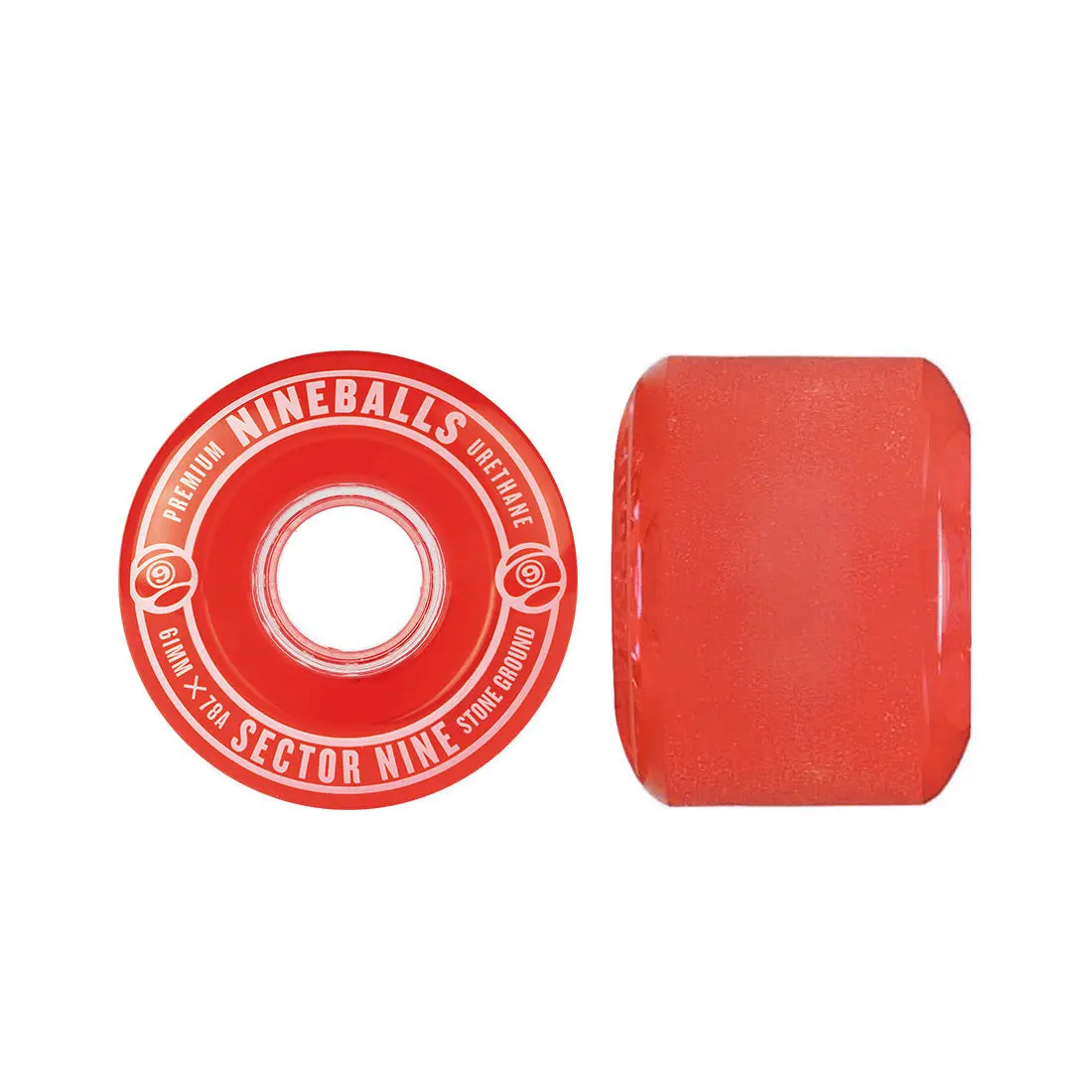 Sector 9 Nineballs 61Mm 78A 4Pk - Red 1