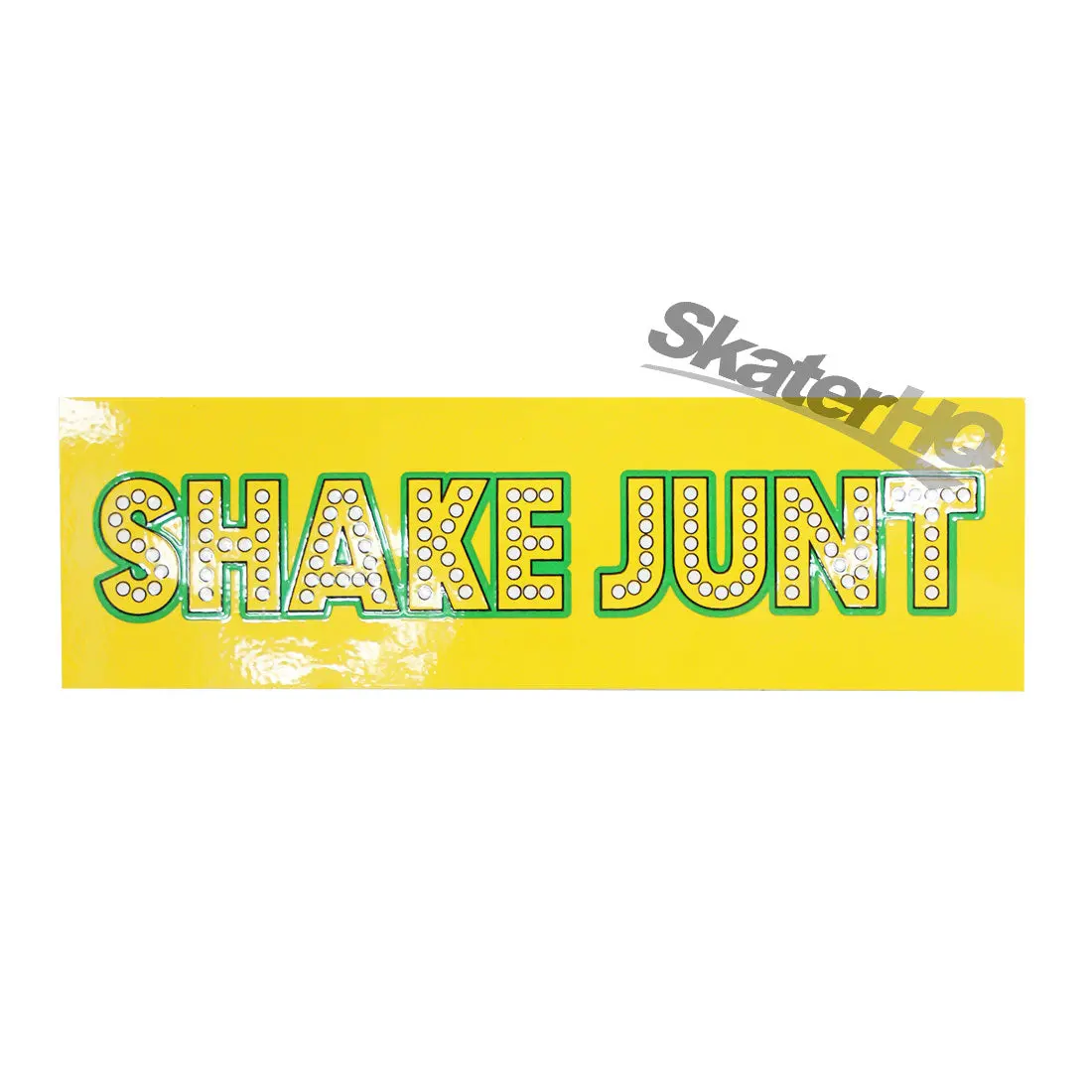 Shake Junt Stretch Logo Sticker - Yellow 1