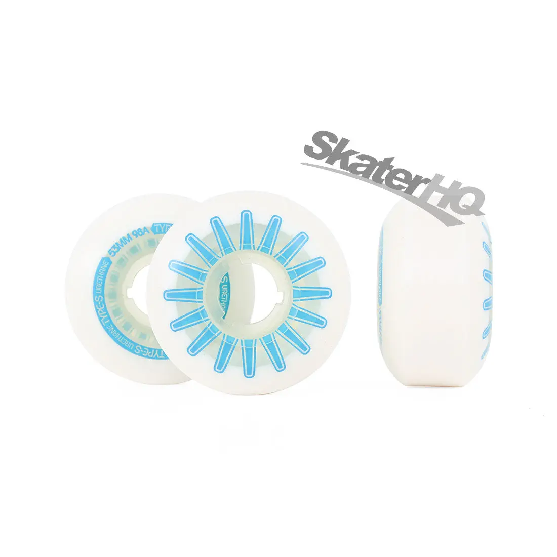 Type-S Oddline 53Mm 98A 4Pk - White/Blue 1