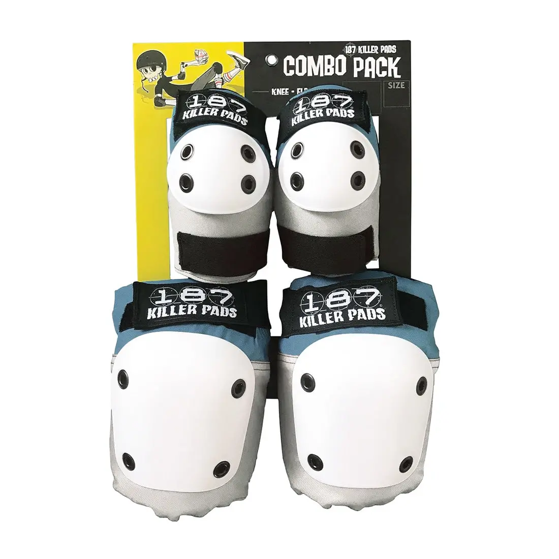 187 Knee/Elbow Combo Pack - Stone/Khaki 1