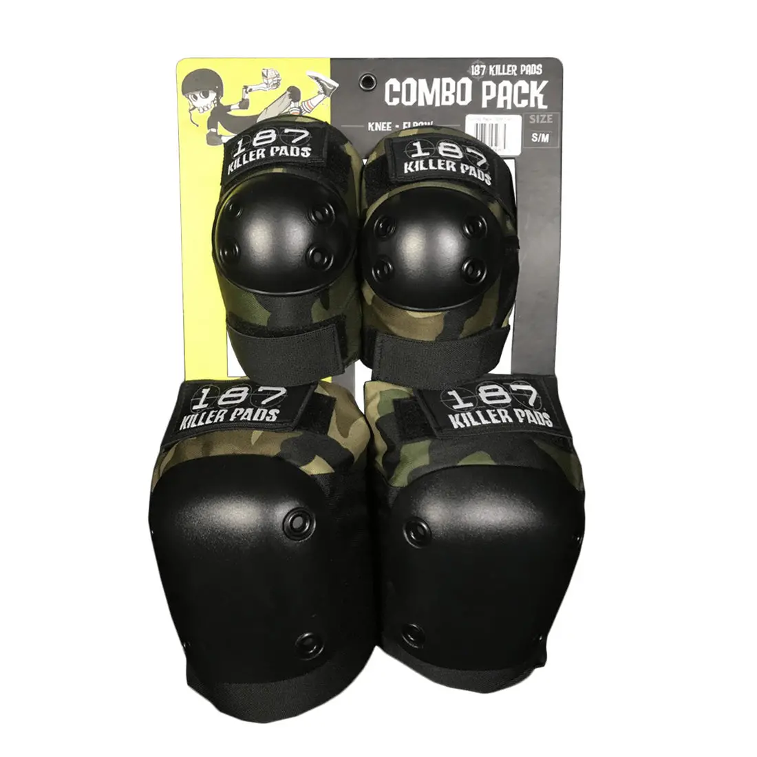 187 Knee/Elbow Combo Pack - Camo 1