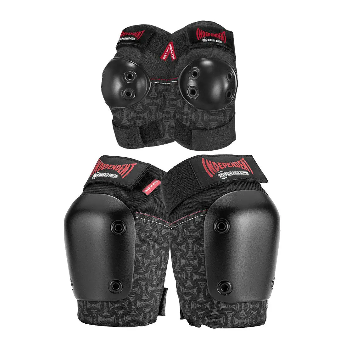 187 Knee/Elbow Combo Pack - Independent Black 1