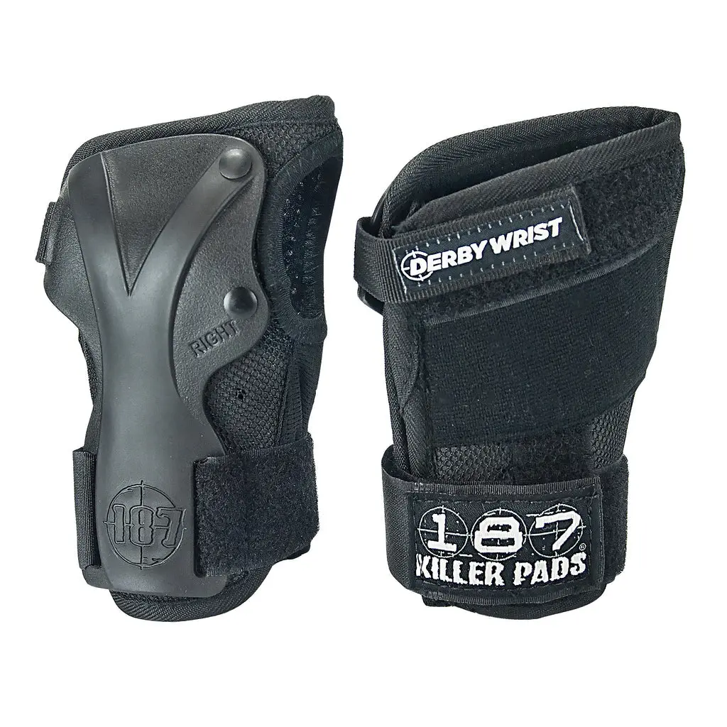 187 Derby Wrist Guard - Black 1