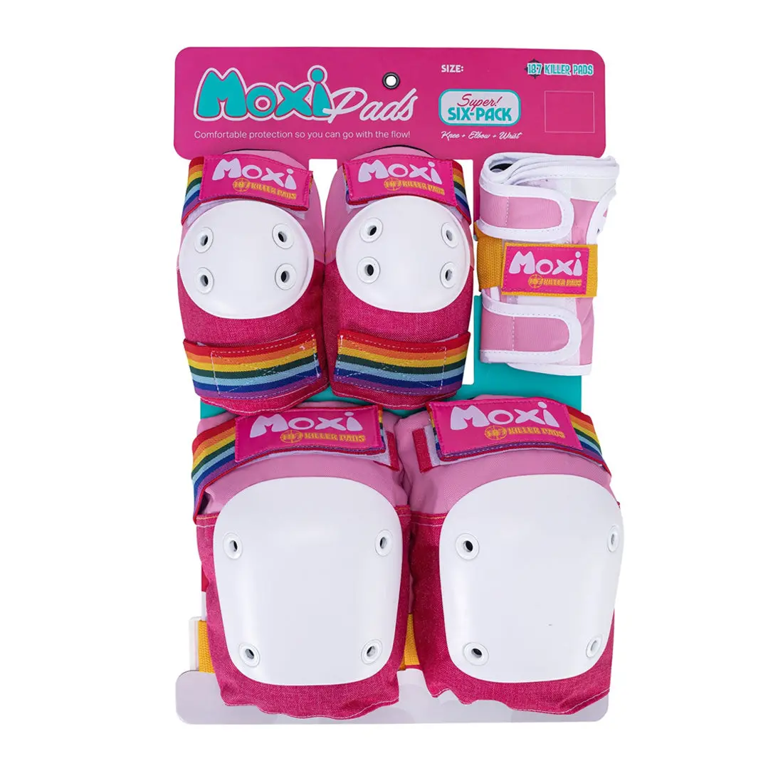 187 Six-Pack Adult - Moxi Pink 1