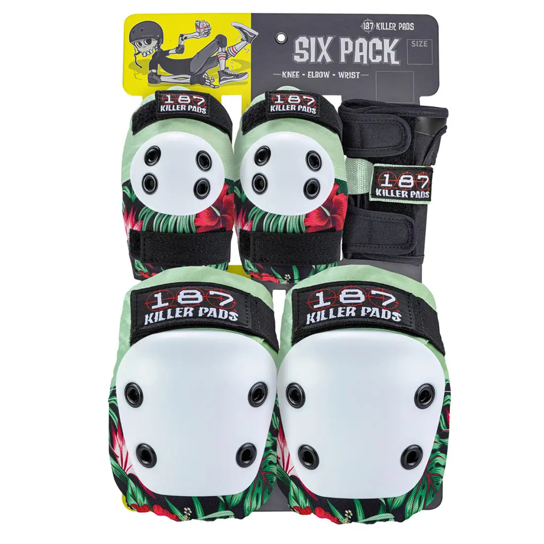 187 Six-Pack Adult - Hibiscus 1