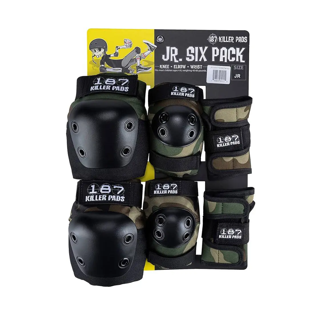 187 Six-Pack Youth - Camo 1