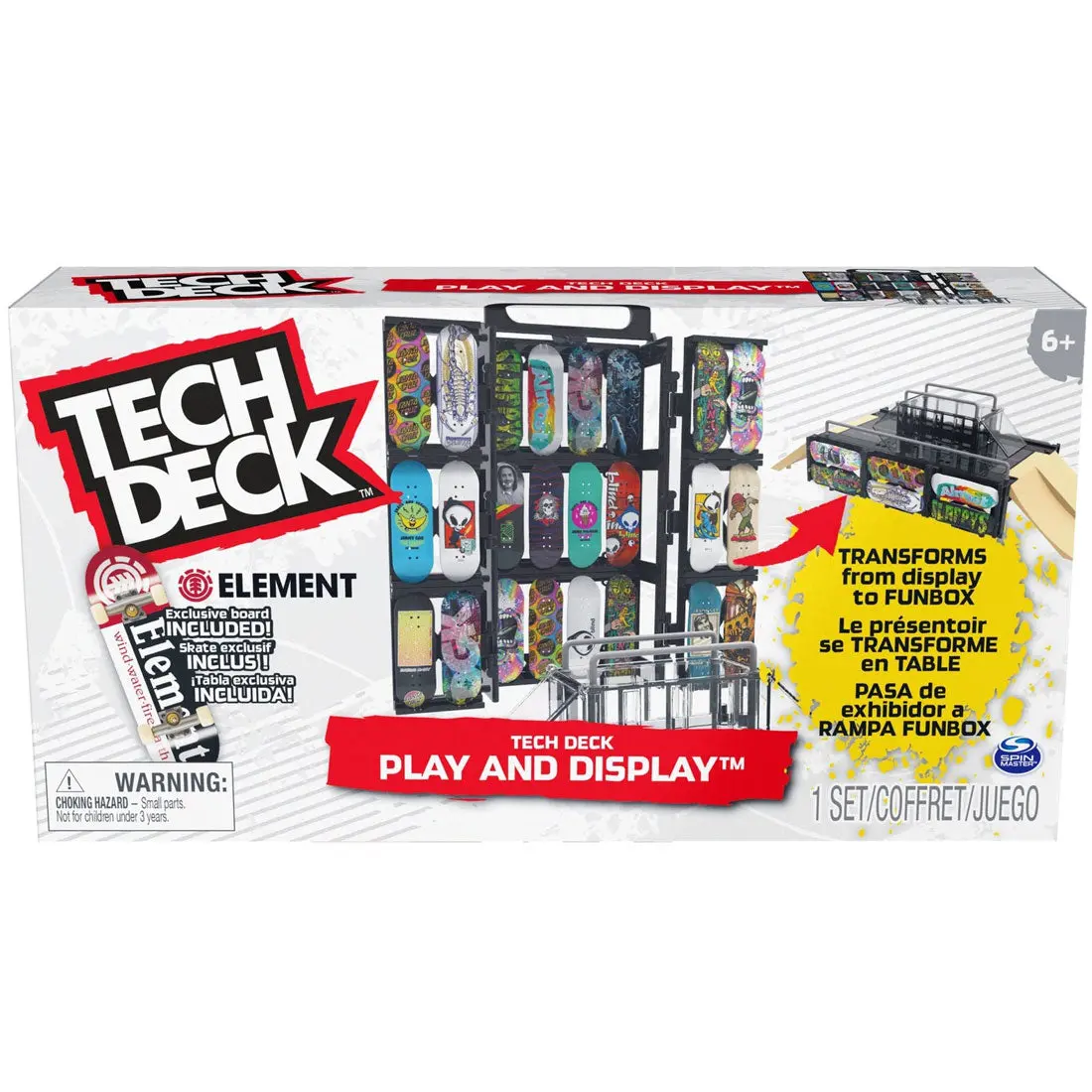 Tech Deck Play & Display Set 1