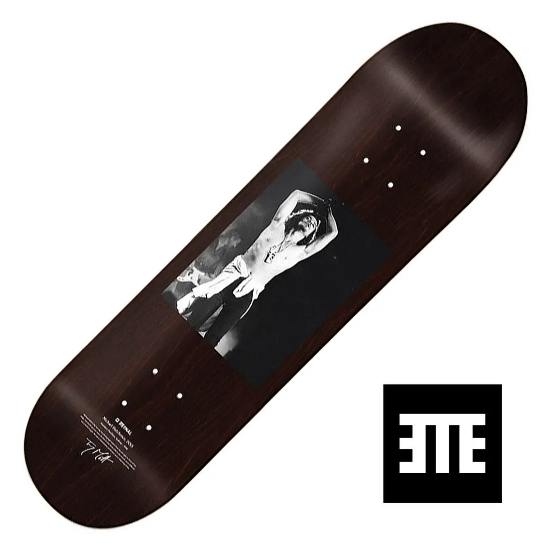 Eternal X Mott 8.25 Hutchence Deck - Dark Stain 1