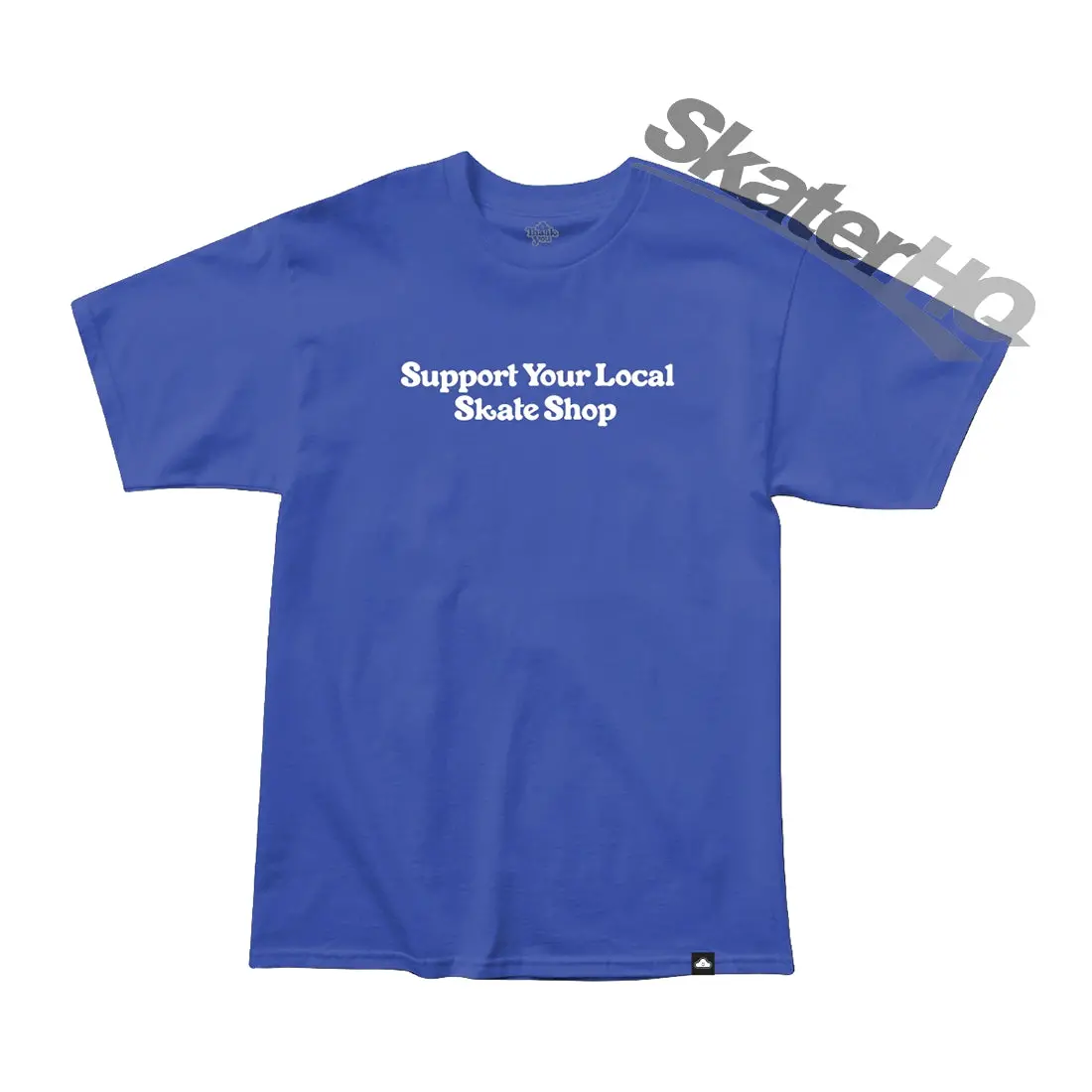 Thank You Support T-Shirt Royal Blue - Xlarge 1
