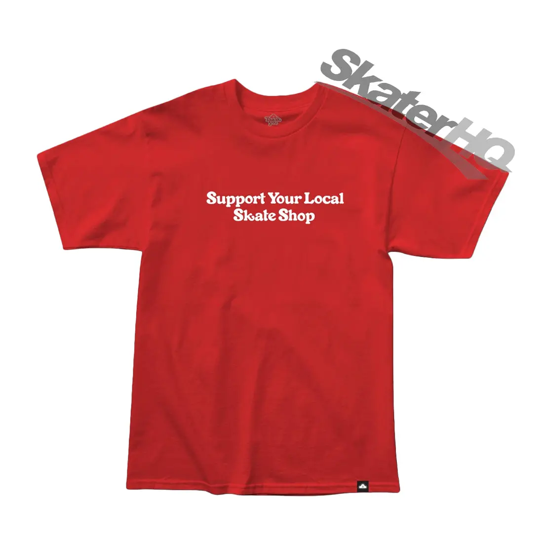 Thank You Support T-Shirt Royal Red - Small 1