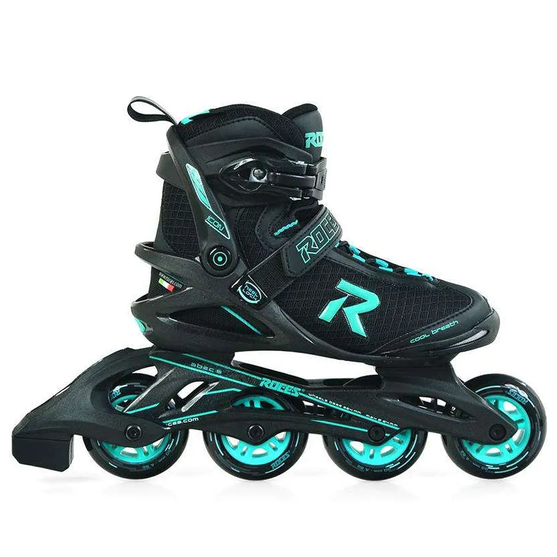 Roces Icon W Black/Aqua 1