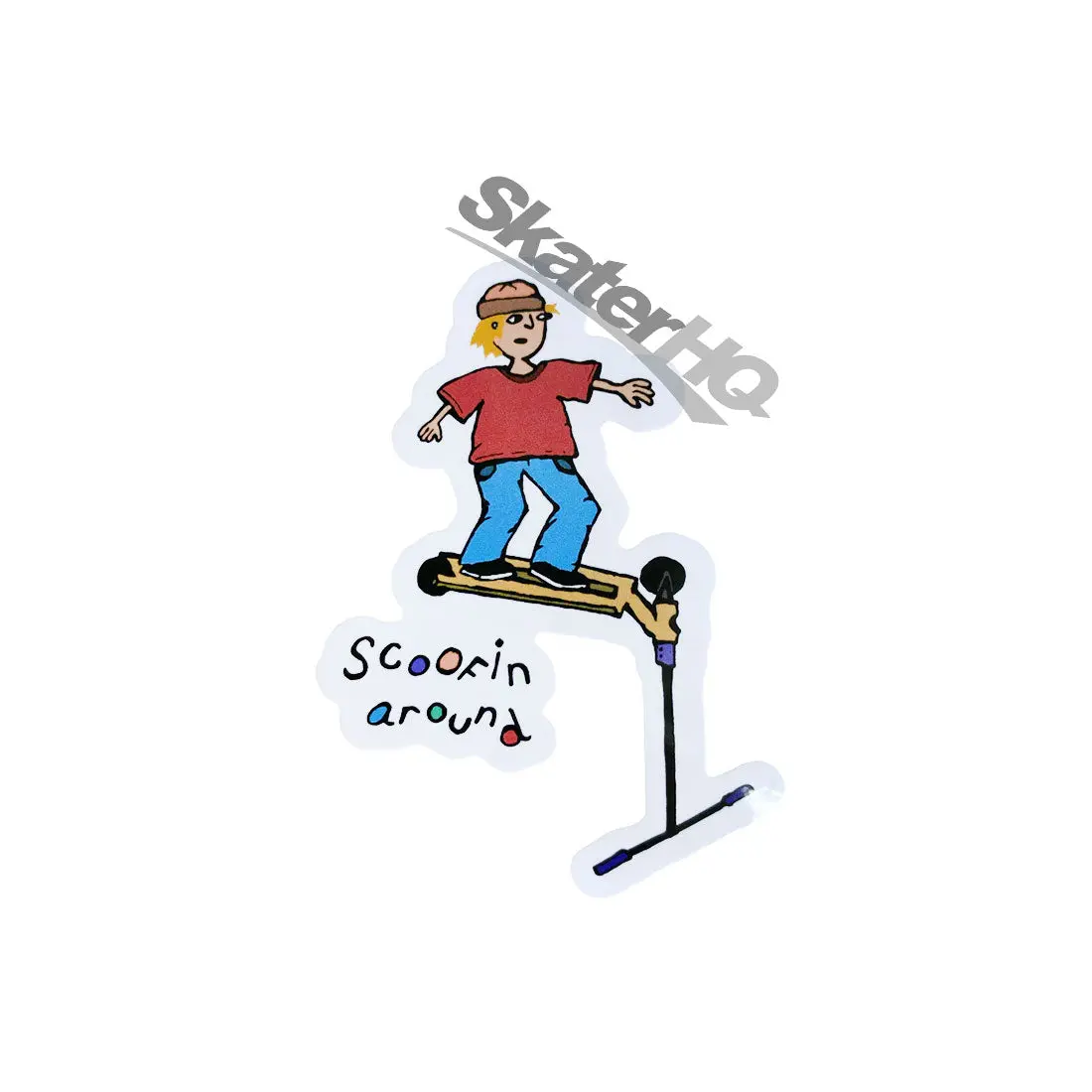 Saundezy Scoofin Sticker 1