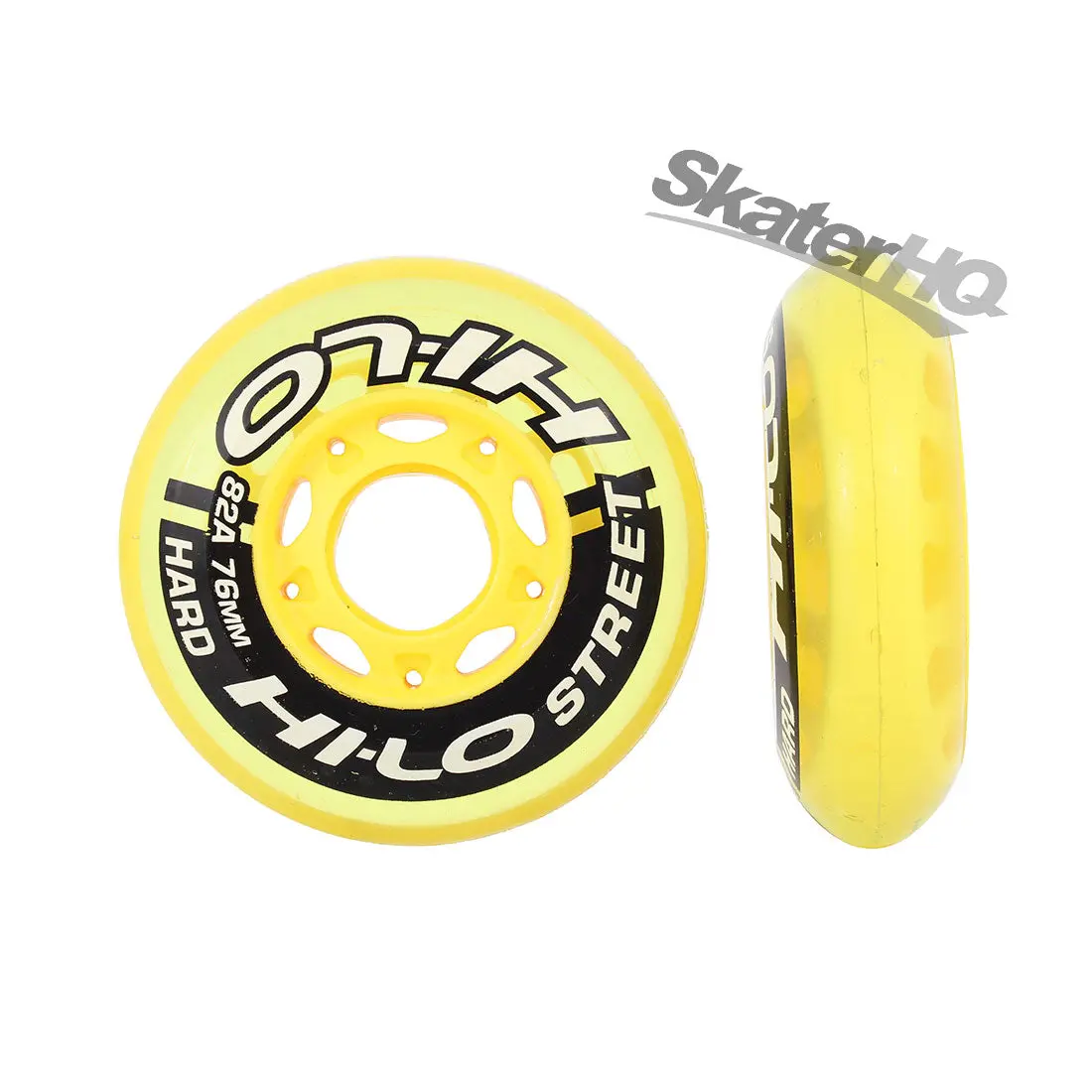 Mission Hi-Lo Street 76Mm 82A 4Pk - Yellow 1