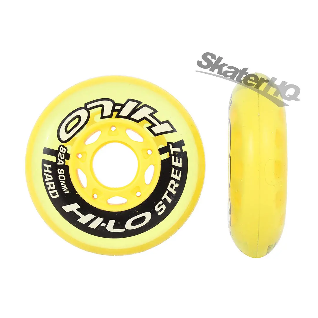 Mission Hi-Lo Street 80Mm 82A 4Pk - Yellow 1