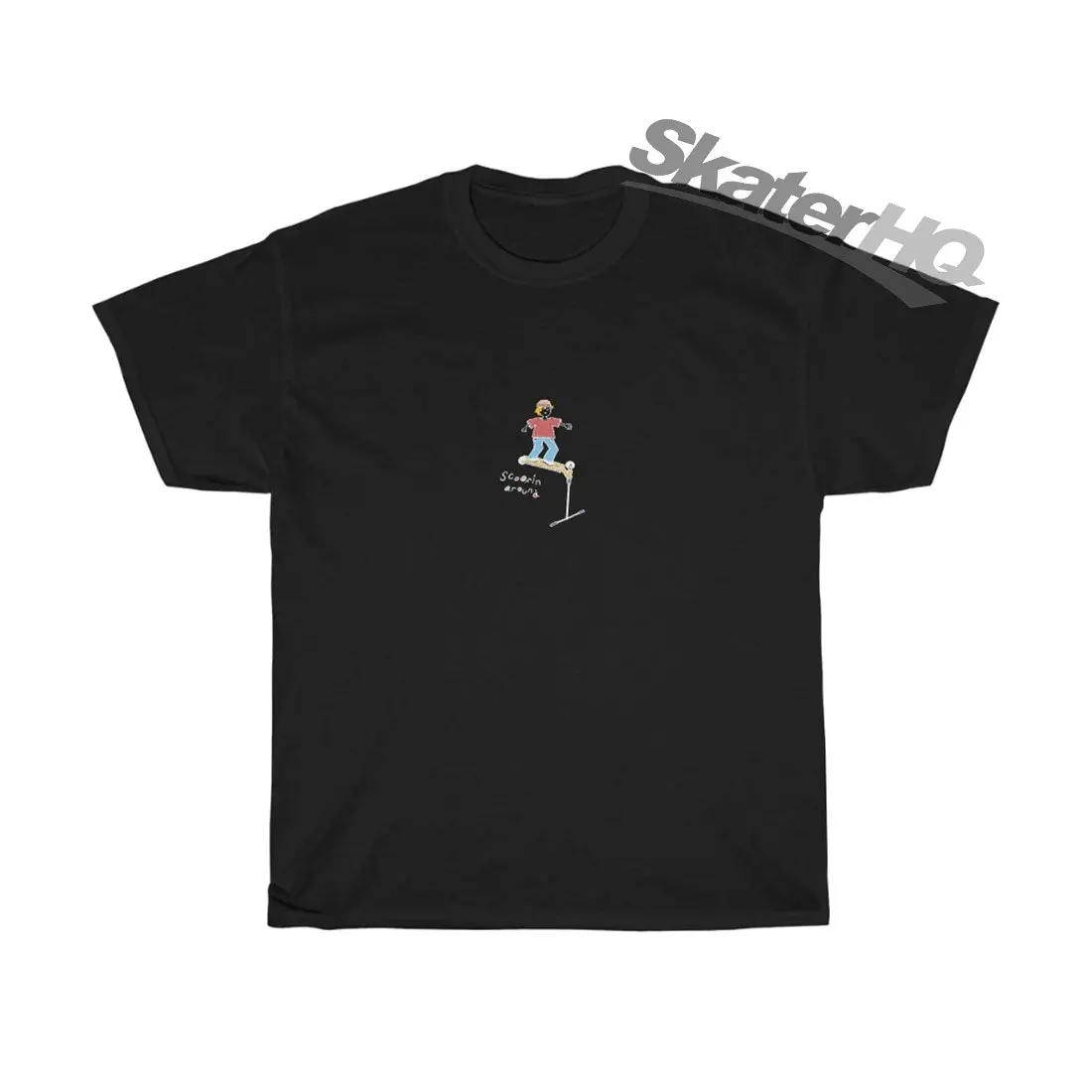 Saundezy Scoofin S/S T-Shirt - Black 1