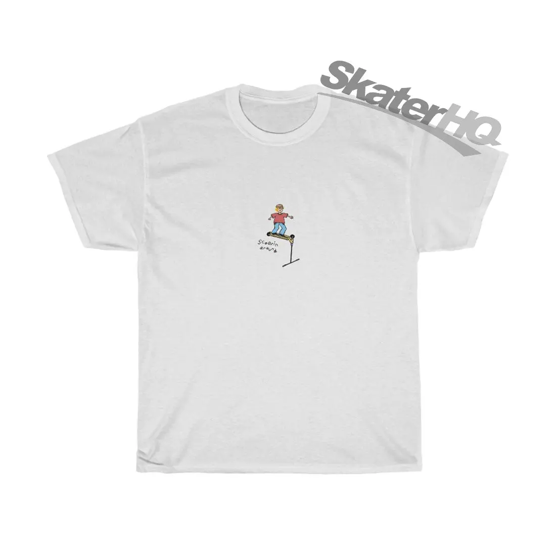 Saundezy Scoofin S/S T-Shirt - White 1