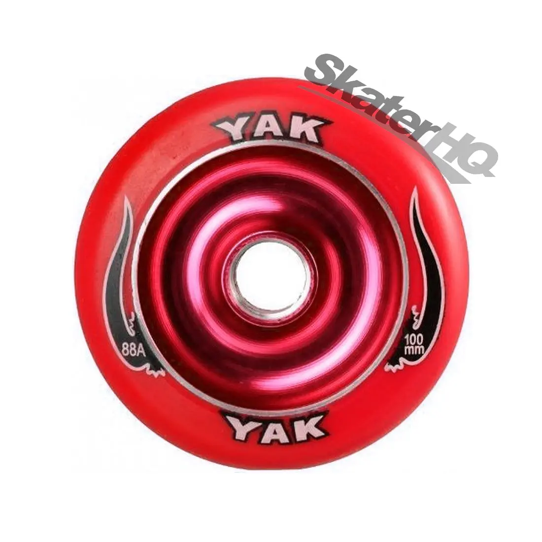 Yak Scat 100Mm 88A Metalcore - Red 1