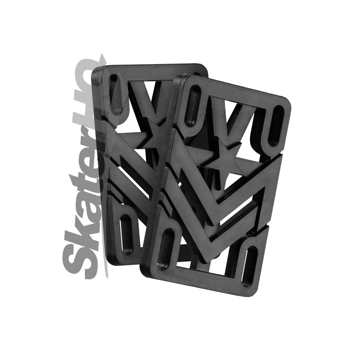 Mini Logo 0.25 Rigid Riser Pads 2Pk 1