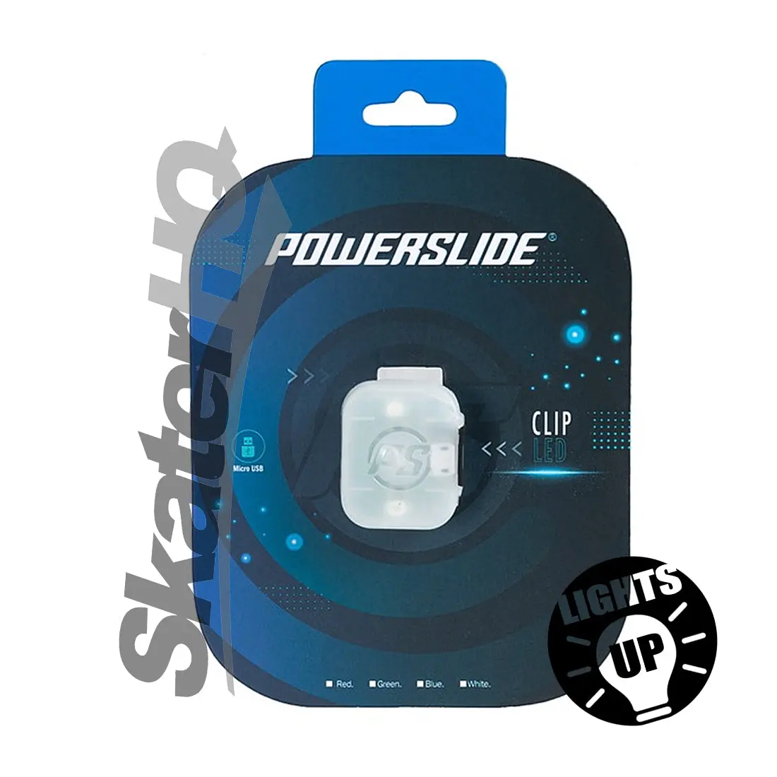 Powerslide Fothon Led Clip-On Light - Blue 1