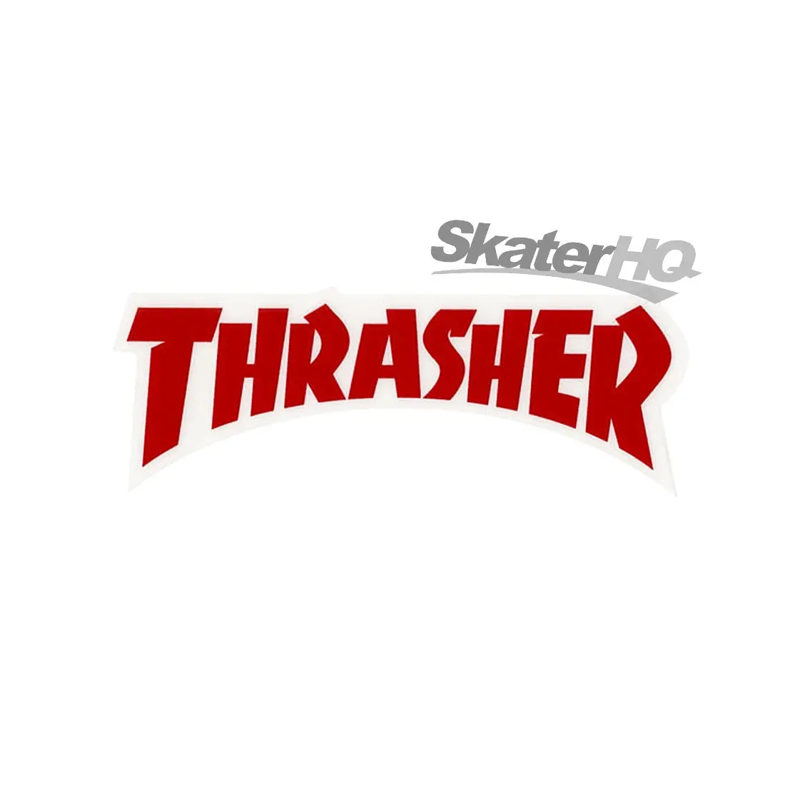Thrasher Logo Mono Sticker - Red 1