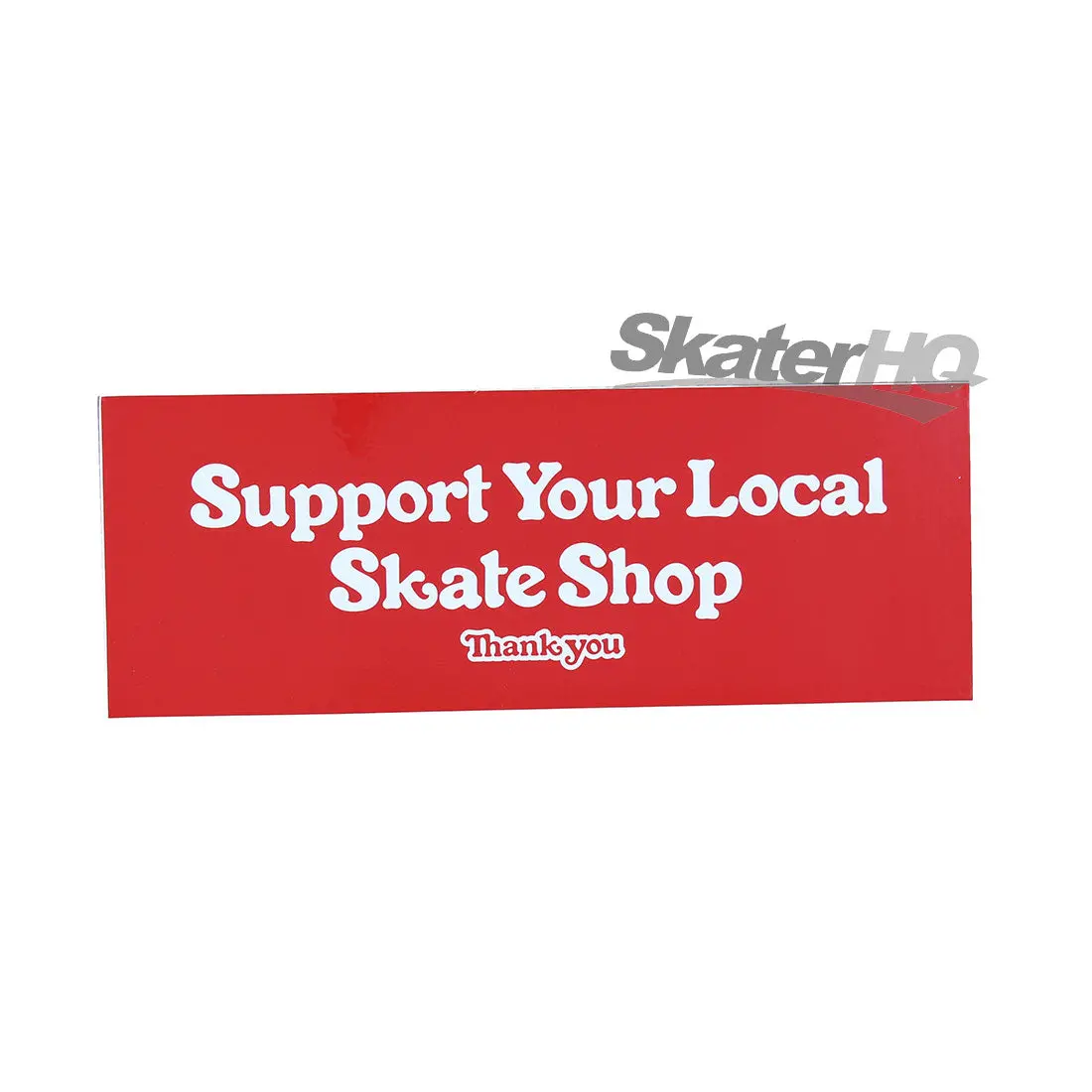 Thank You Support Bumper Sticker - Red 1