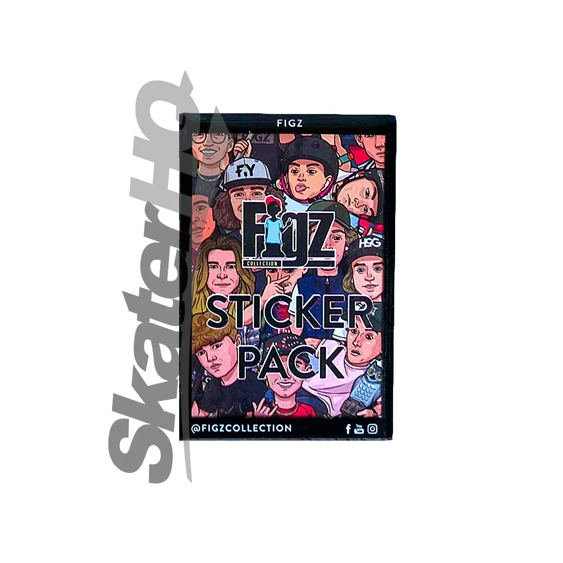 Figz Scoot Sticker Pack - Assorted 1