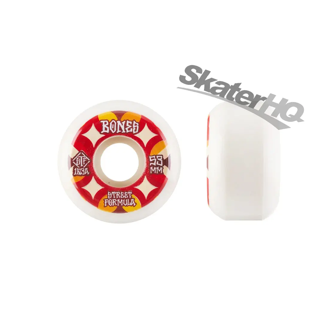 Bones Stf V5 Sidecut 53Mm 103A Retros - Red 1