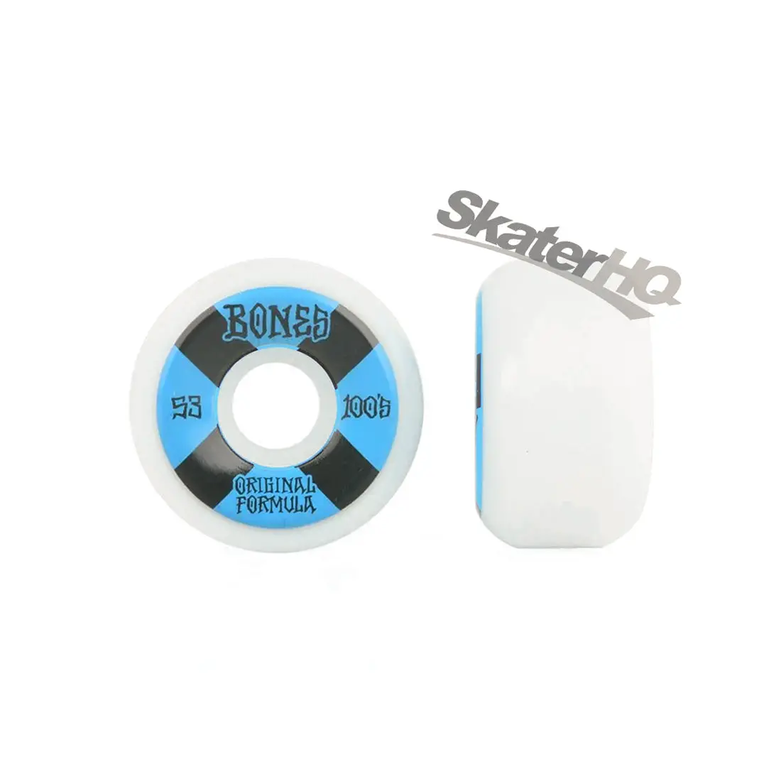 Bones Og 100S V5 Sidecut 53Mm - White/Blue 1