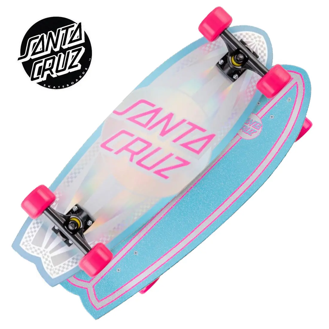 Santa Cruz Prismatic Dot 27.7 Shark Cruzer Complete 1