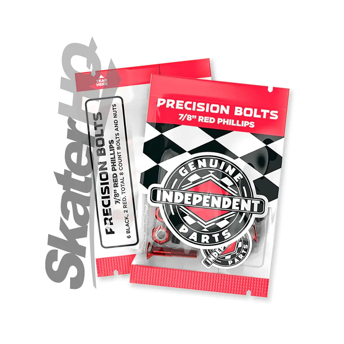 Independent 7/8 Phillip Hardware - Black/Red 1