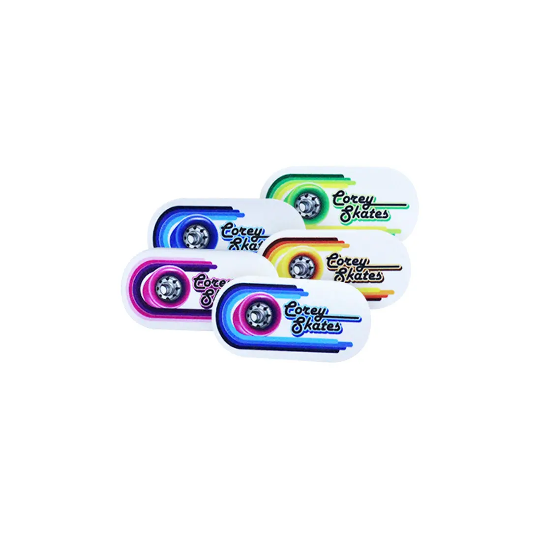Corey Skates Mini Sticker - Assorted 1