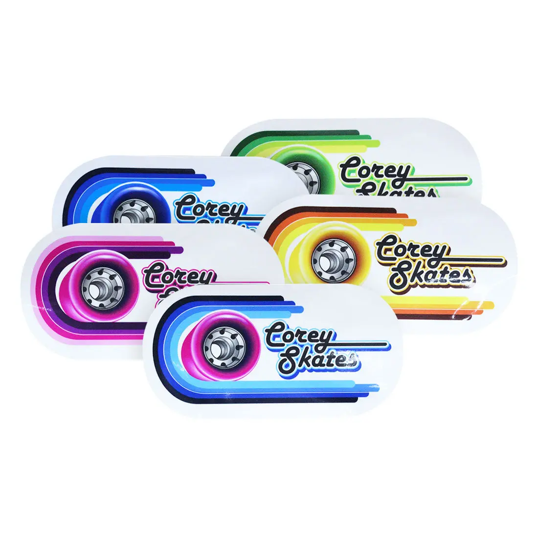 Corey Skates Medium Sticker - Assorted 1