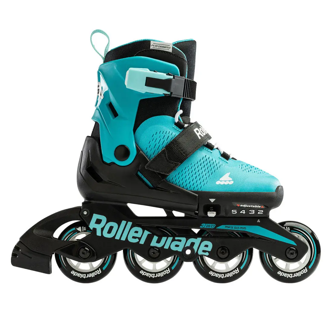 Rollerblade Microblade - Aqua/Black 1