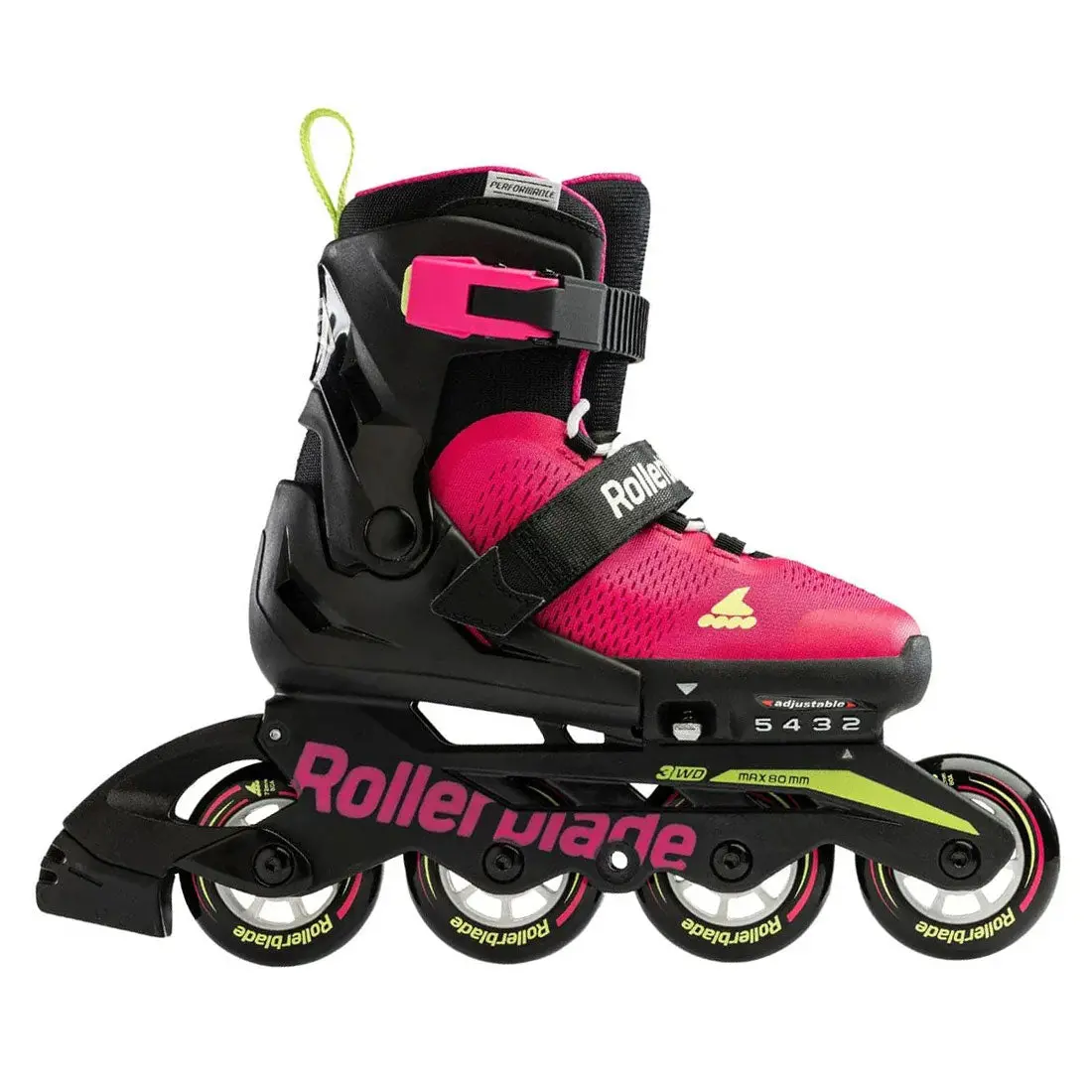 Rollerblade Microblade - Pink/Light Green 1
