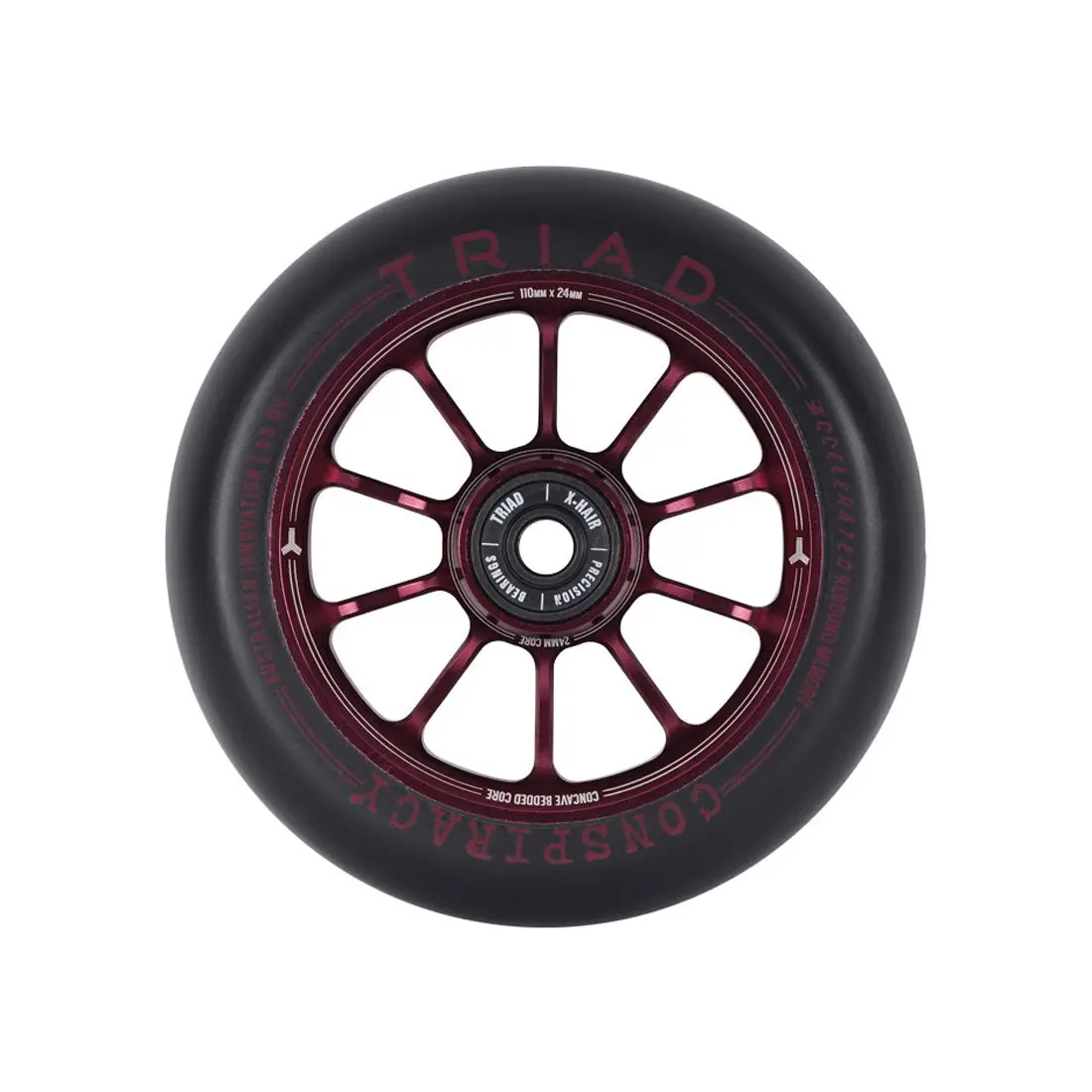 Triad Conspiracy 110Mm Wheel - Ano Red 1