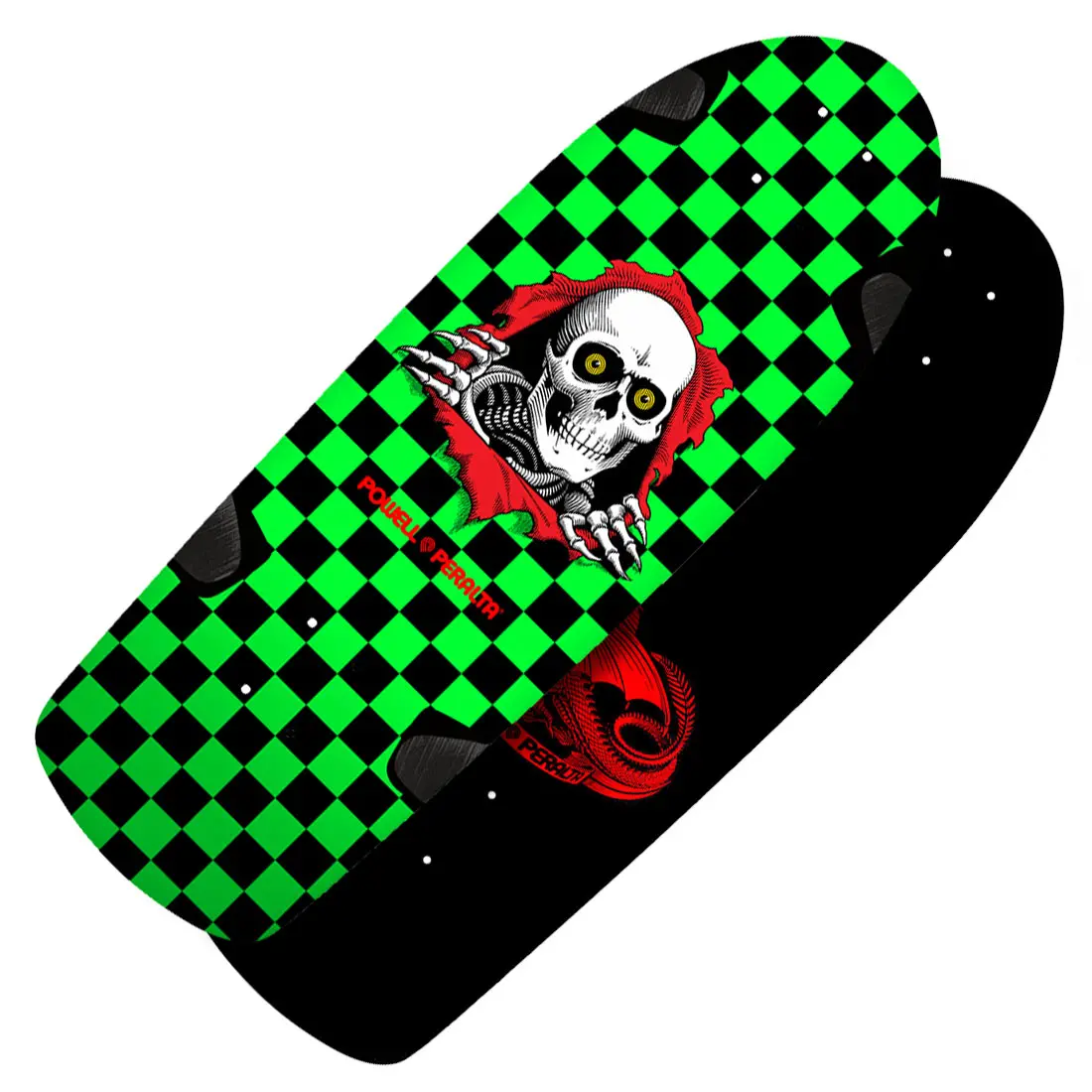 Powell Peralta Og Ripper 10.0 Deck - Green Checkered 1