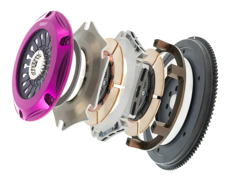Exedy 1993-1994 Nissan Skyline Gtr L6 Hyper Twin Cerametallic Clutch Sprung Center Disc Pull Type 1