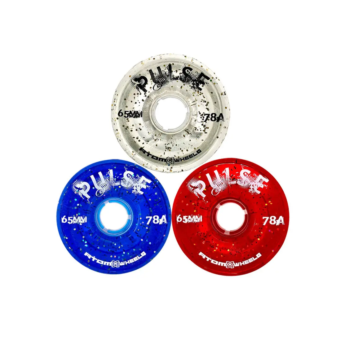 Atom Pulse Glitter 65Mm 78A 4Pk 1