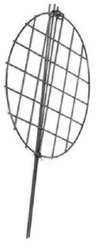 Panacea Products 84170 12" D X 18" Tall Grow Thru Peony Plant Support Ring - Quantity Of 24 1