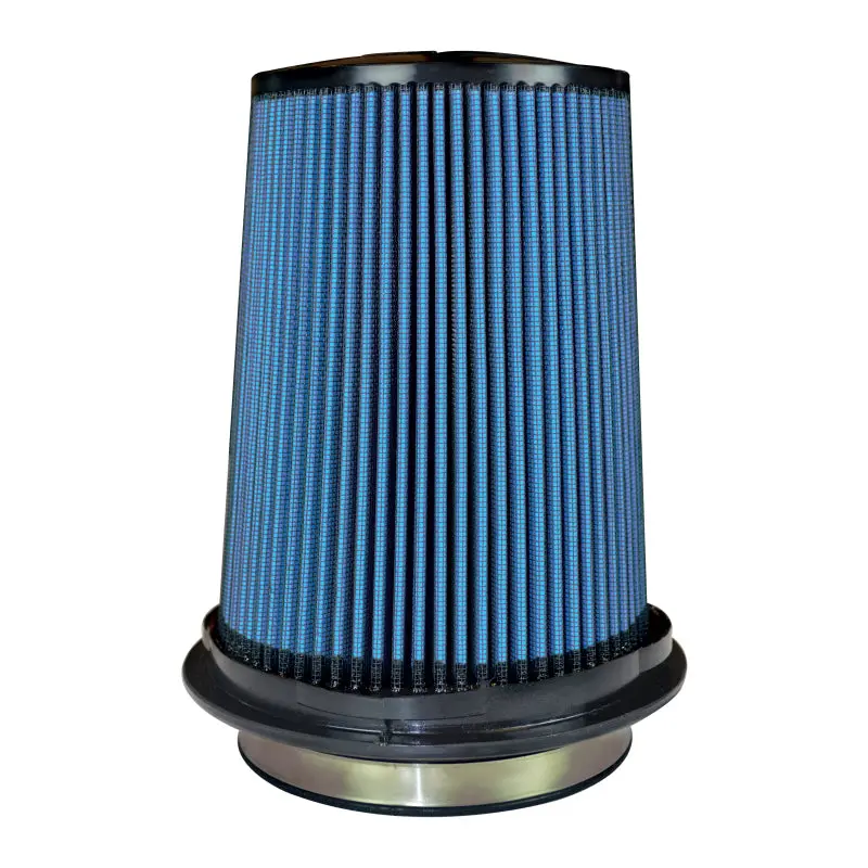 Injen Supernano Web Dry Air Filter - 5In Flange Id / 7In  Base / 7.9In Media Height / 5In Top 1