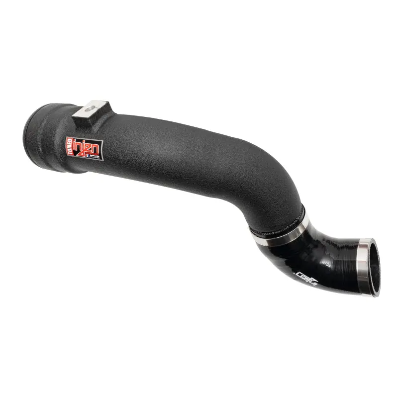 Injen 17-22 Ford F250/F/350/F-450/F-550 V8-6.7L Turbo Diesel Wrnkl Blk Intercooler Cold Side Piping 1