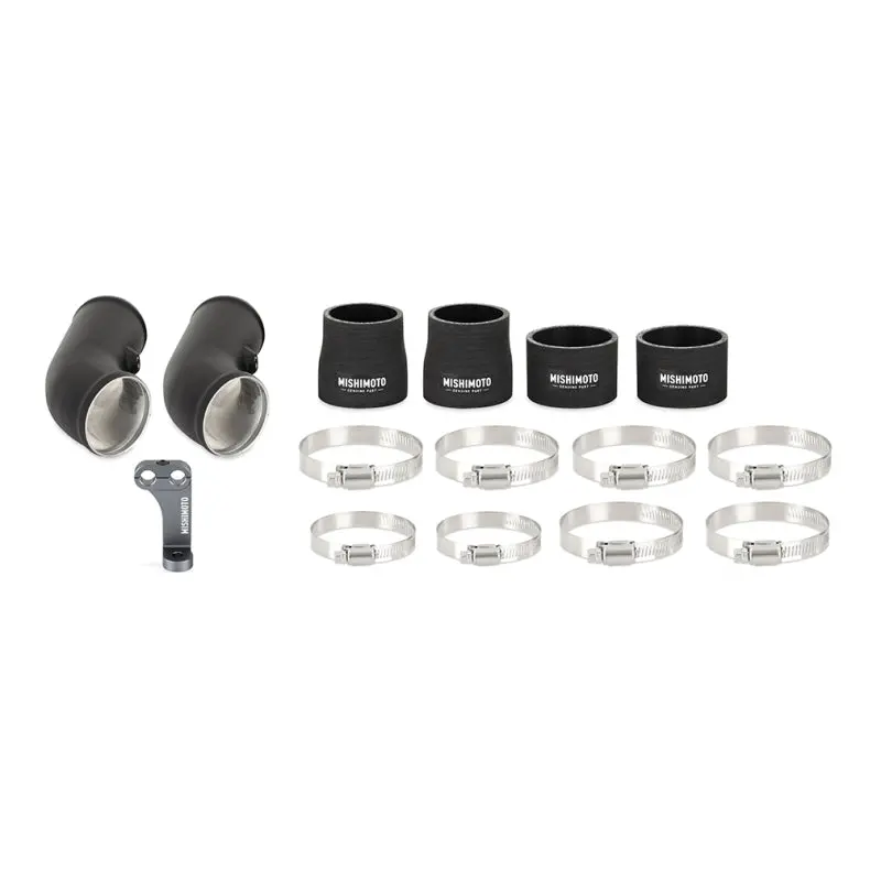 Mishimoto 12-16 Bmw F10 M5 Intercooler Pipe Kit Micro Wrinkle Black 1