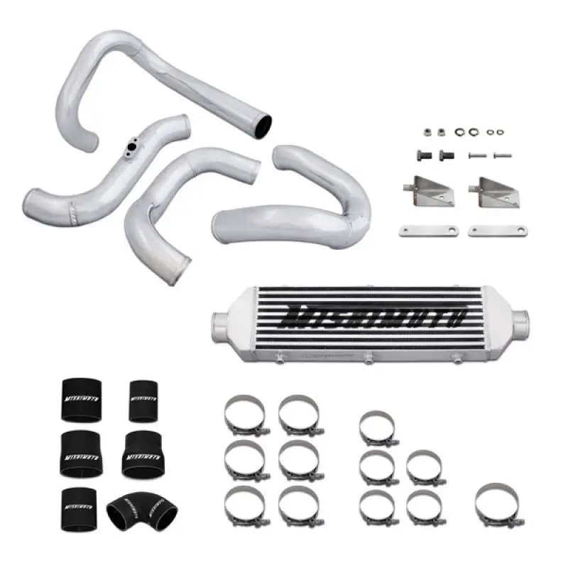 Mishimoto 10-11 Hyundai Genesis Coupe Silver Aluminum Intercooler Kit 1