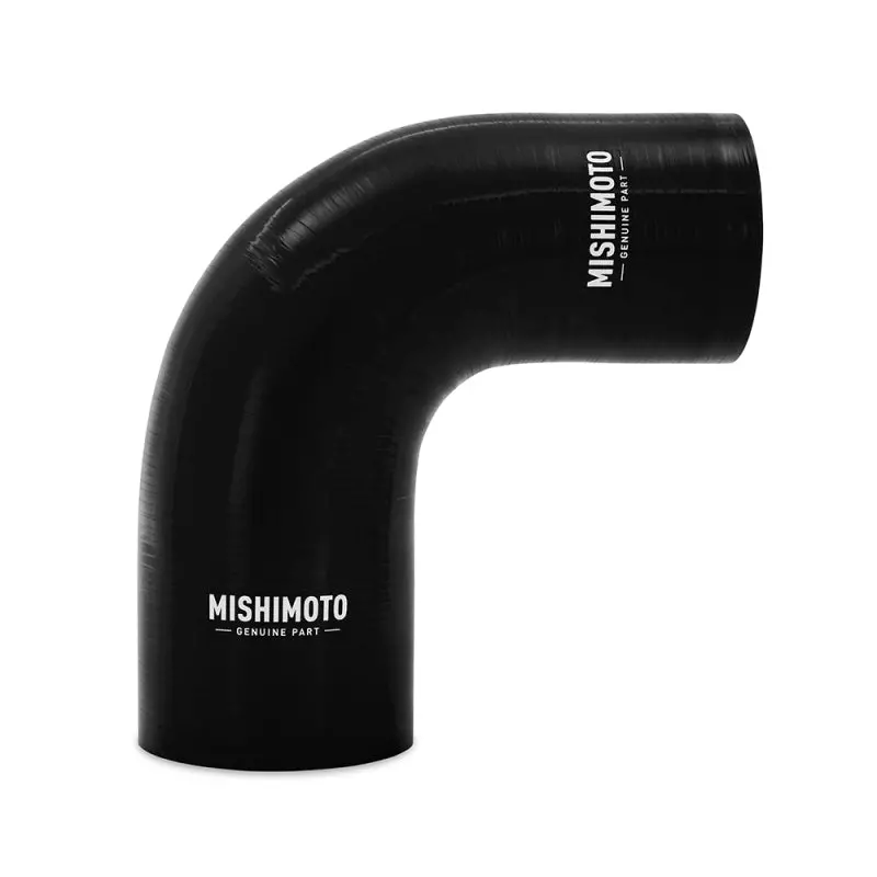Mishimoto Silicone Reducer Coupler 90 Degree 2.75In To 3In - Black 1