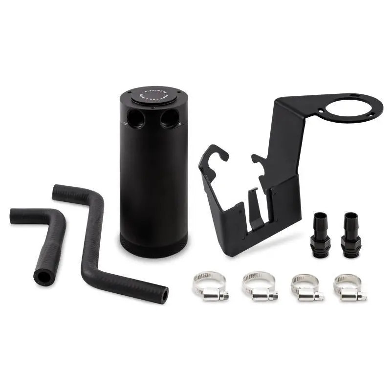 Mishimoto 03-06 Nissan 350Z / 04-07 Infiniti G35 Vq35de Pcv-Side Direct Fit Baffled Catch Can Kit 1