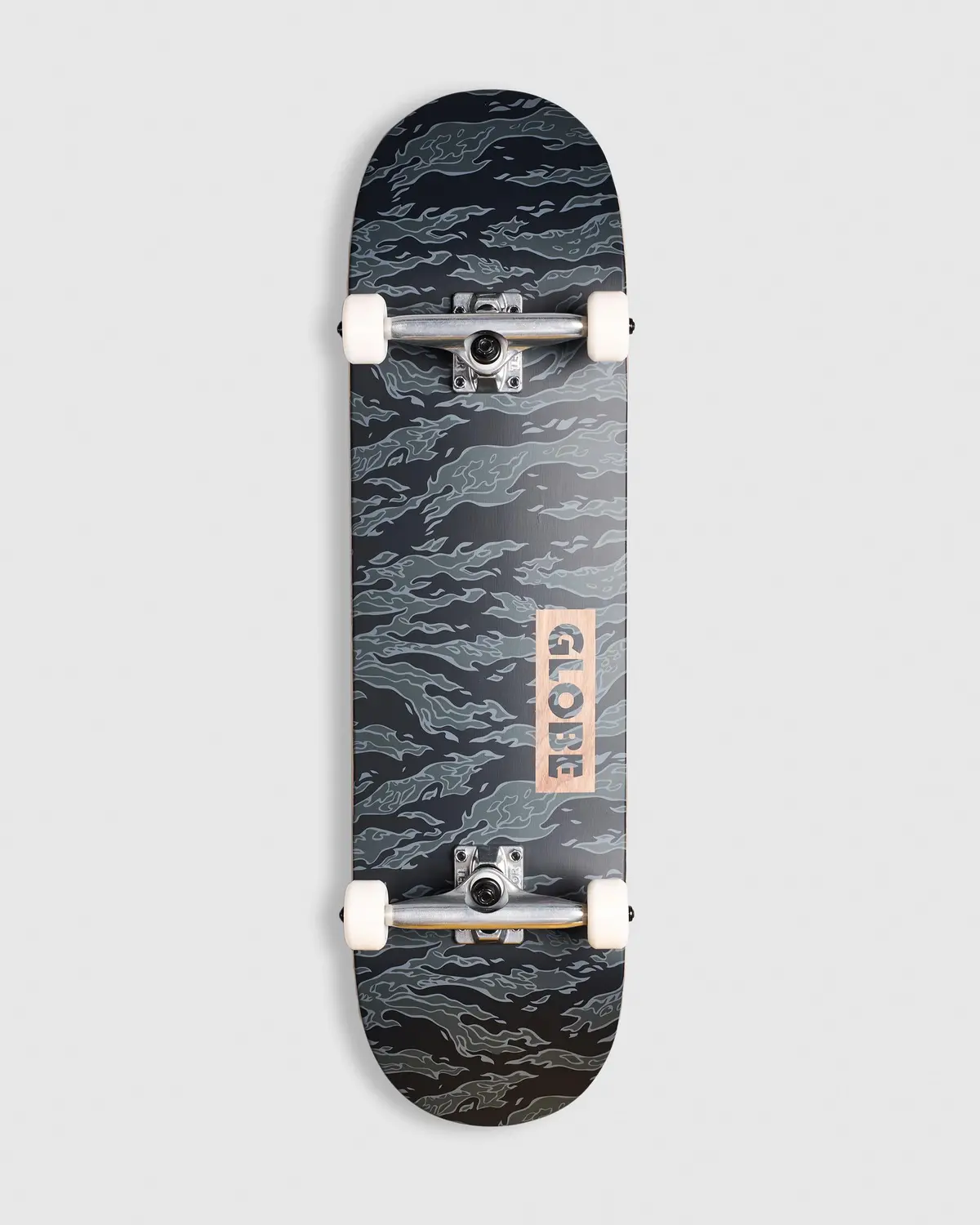 Globe Goodstock Black Camo 8.5" Complete Skateboard 1