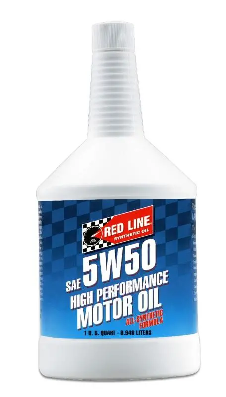 Red Line 5W50 Motor Oil - Quart 1