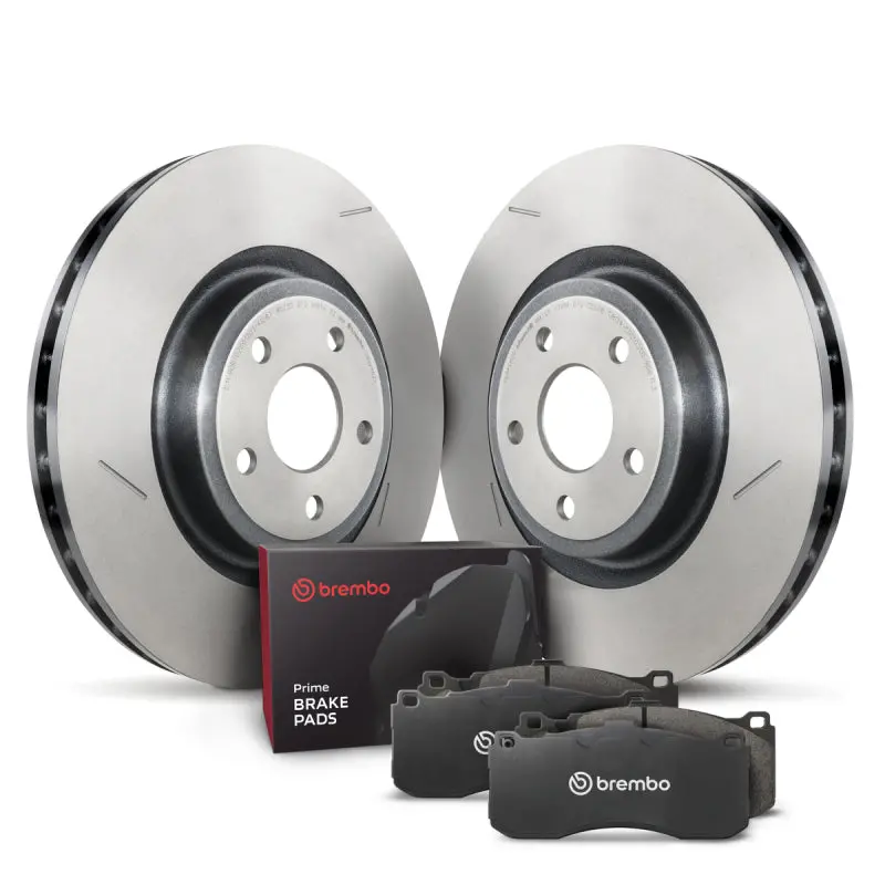 Brembo Oe 18-20 Dodge Durango/12-15 Jeep Grand Cherokee/17-20 Grand Cherokee Front Disc Brake Kit 1